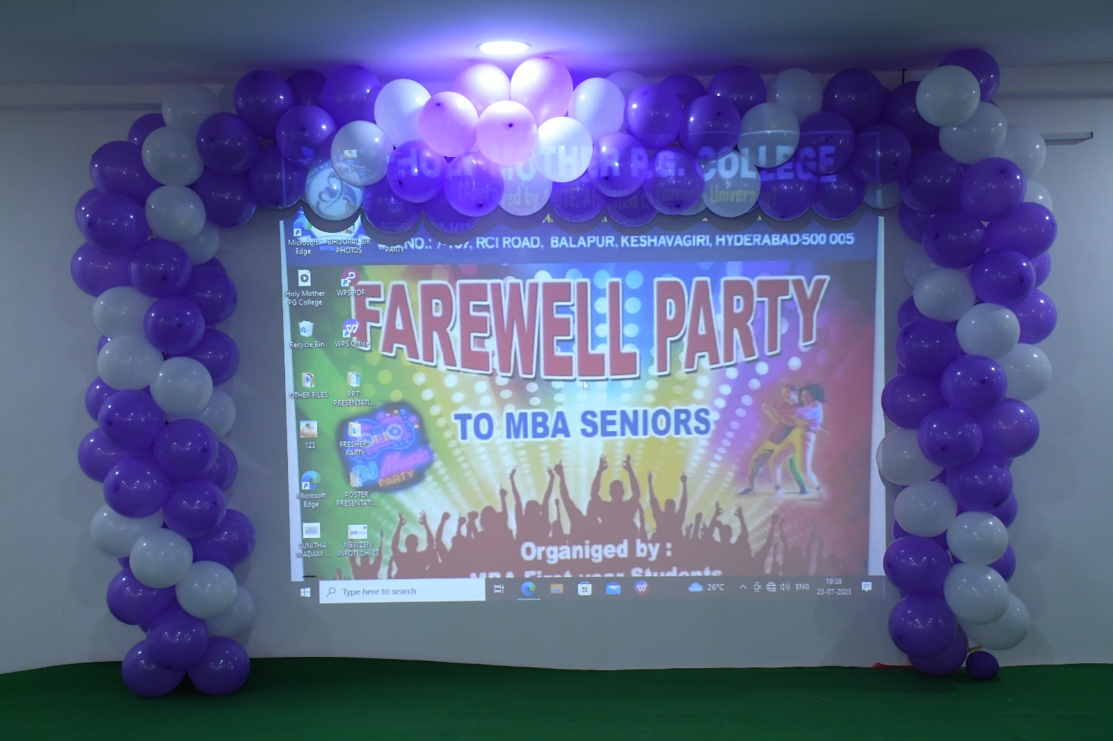 Farewell Party – July,2023